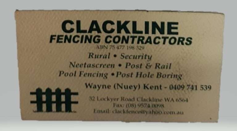 Clackline Fencing Contractors 768x425
